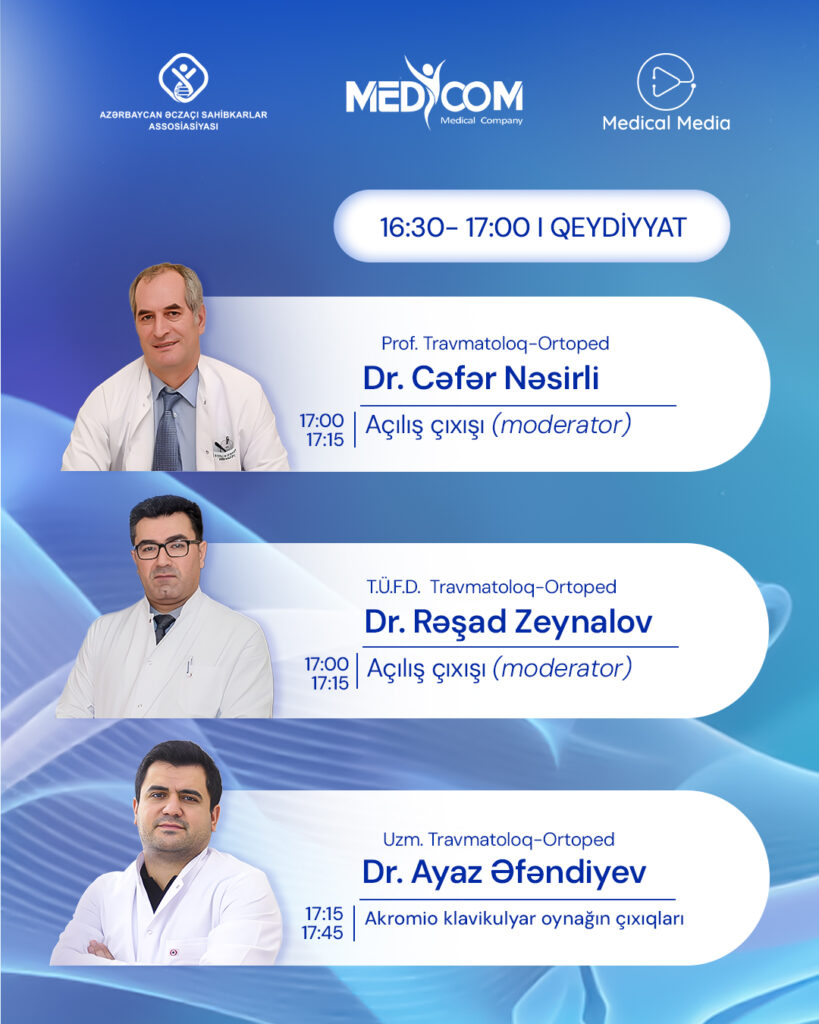 BAKIDA "YUXARI ƏTRAFLARIN TRAVMALARININ MÜALİCƏSİ"  KONFRANSI KEÇİRİLİB 